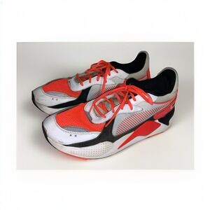 Puma RS-X Running System Reinvention Sneakers Men's Size 12 Orange Black Chunky